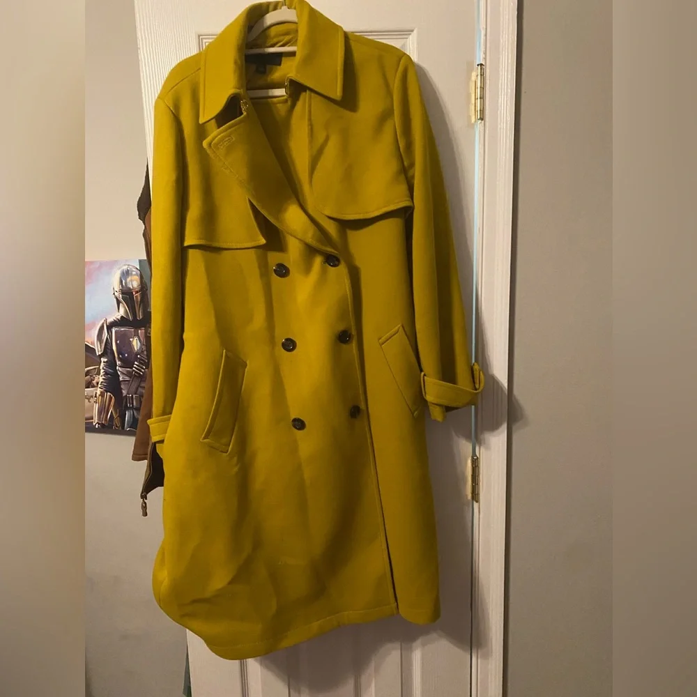 Ann Taylor Trench Coat Plus Size XXL - Picture 4 of 14
